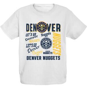Blue 84 Unisex Kids Nba Youth T Shirt White